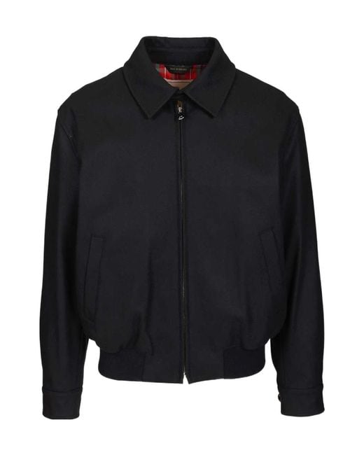 Baracuta Black G18 Melton Jacket for men