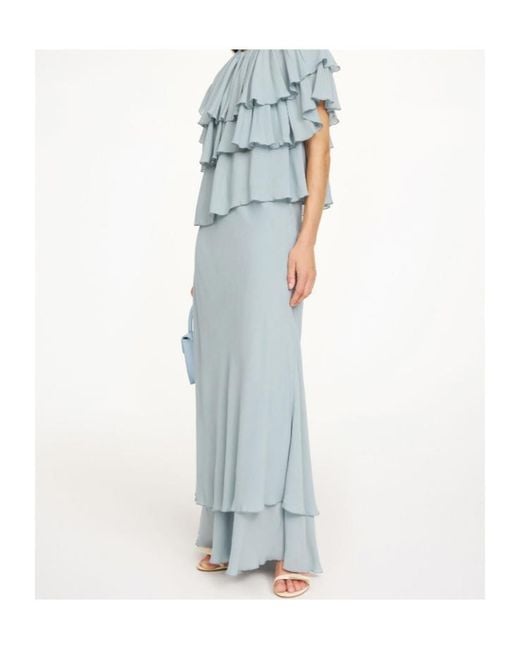 By Malene Birger Blue Gurli Layered Skirt