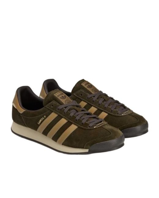 Adidas Originals Green Samoa Ii Spzl Low-Top Sneakers for men