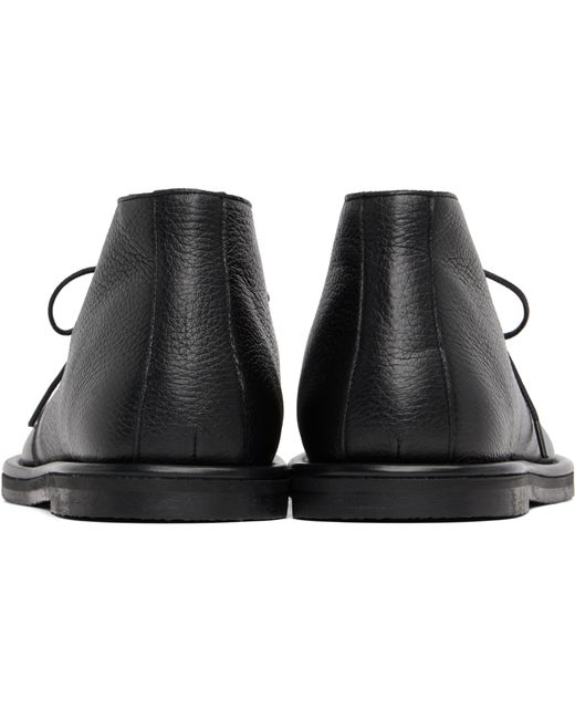 Studio Nicholson Black Woodrow Desert Boots for men