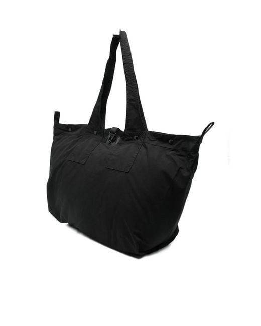 C P Company Black Top-Handles Shoulder Bag for men