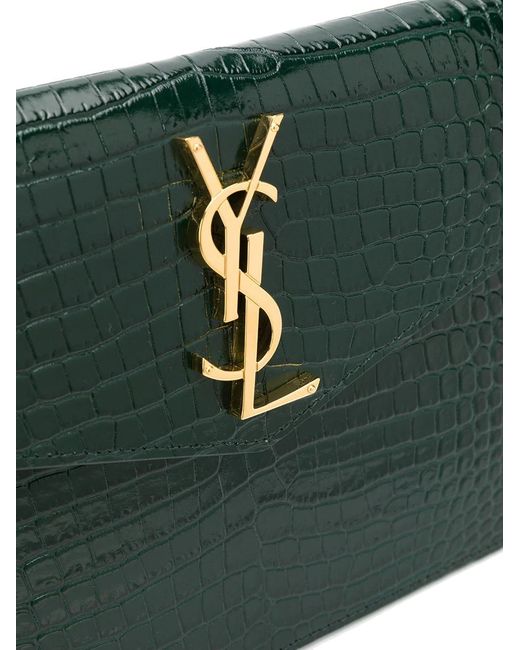Saint Laurent Green Uptown Pouch