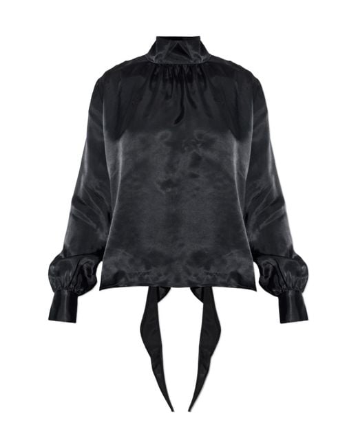 Vetements Black Blouses