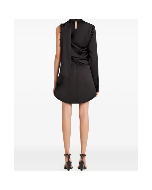 Courreges Black Asymmetric Top