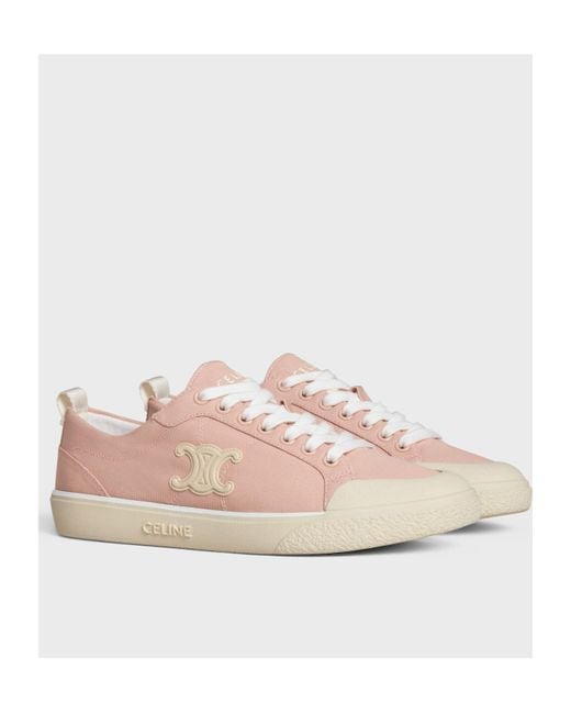 【CELINE】AS-01 CELINE ALAN SNEAKERS CELINE ALAN AS-01 LOW LACE-UP SNEAKER IN CALFSKIN