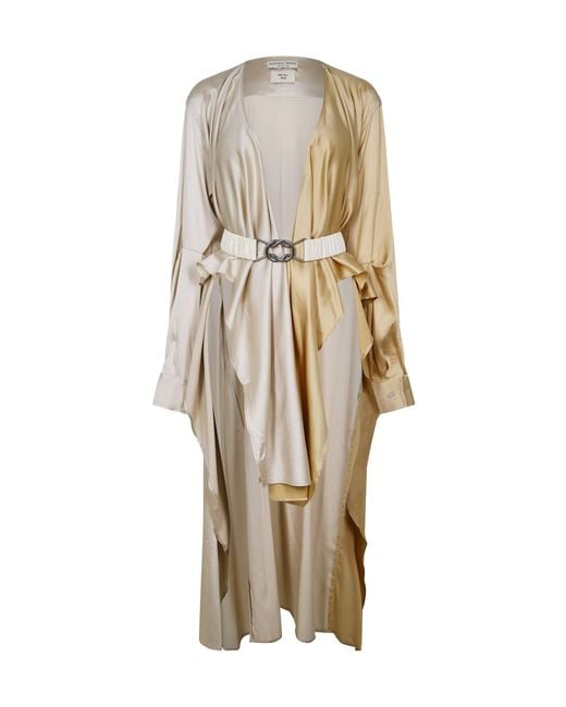 Bottega Veneta Natural Slip Dress