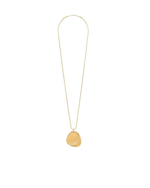 Céline White Petale Necklace