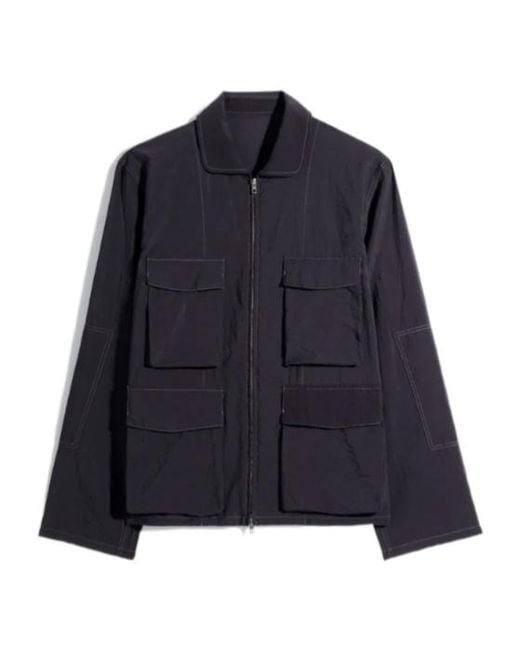 Lemaire Blue 3D Pocket Jacket for men