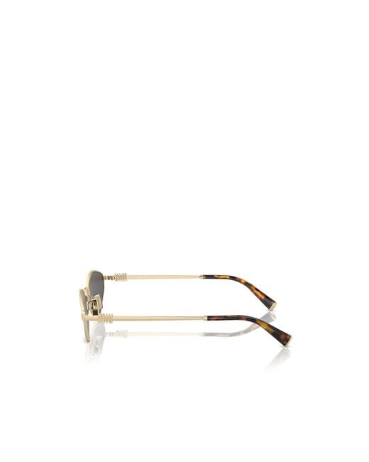 Miu Miu White Eyewear Irregular-Frame Sunglasses