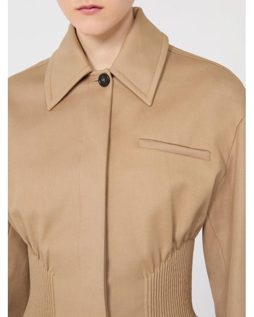 Sportmax Natural Long Sleeve Casual Jacket