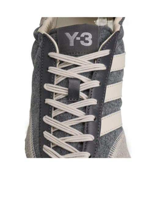 Y-3 Gray Tokyo Warped Shoes