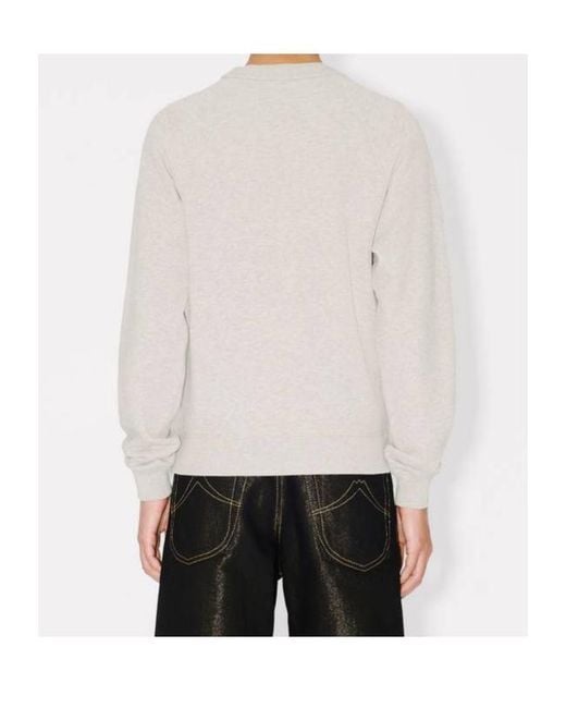 KENZO White Wild Tiger' Embroidered Sweatshirt
