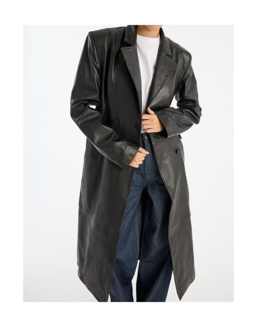 ROTATE BIRGER CHRISTENSEN Black Double-Breasted Jacket