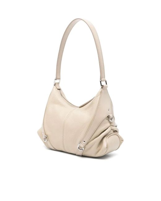 Givenchy White Small Voyou Shoulder Bag