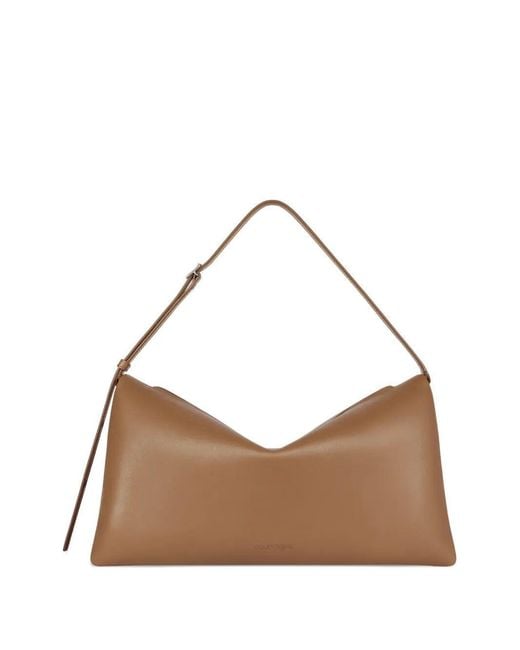 Courreges Brown Cuff Shoulder Bag