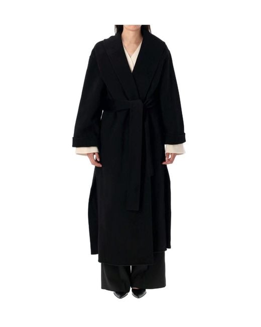 By Malene Birger Black Long-Sleeved Coat
