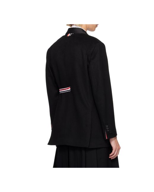 Thom Browne Black Narrow Jacket