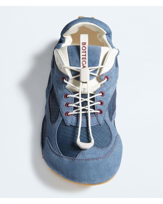 Bottega Veneta Blue Orbit Flash Sneakers for men