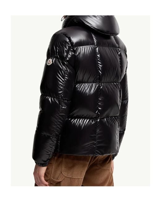Moncler Black Parana Hooded Jacket for men
