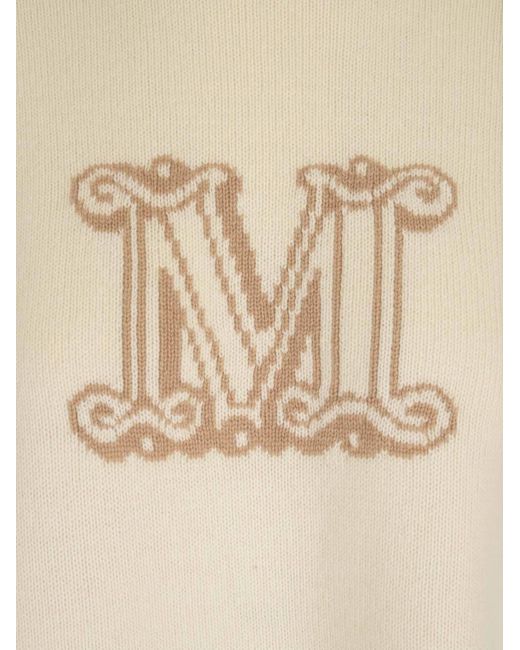 Max Mara White Logo Sweater