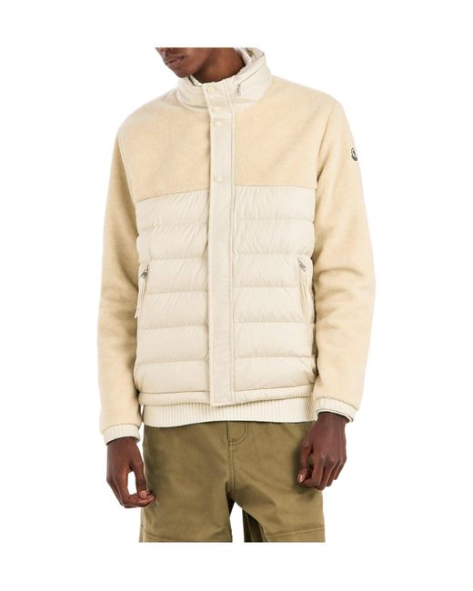 Moncler Natural Hybrid Down Jacket for men
