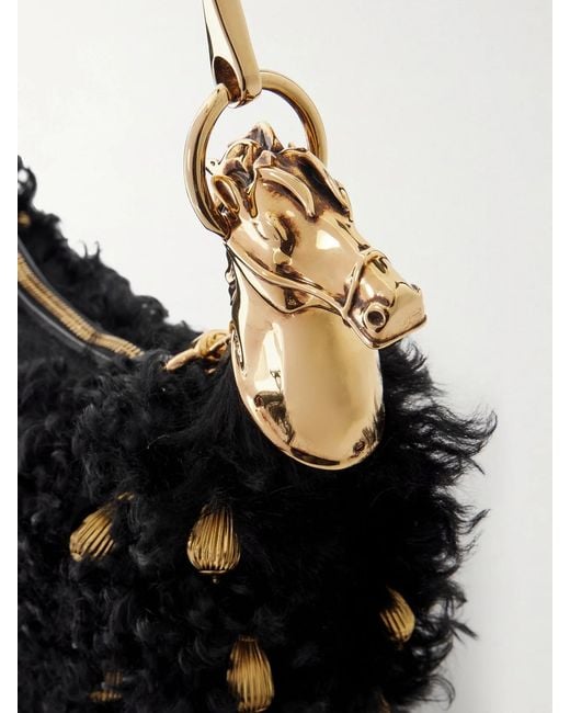 Chloé Black Zippered Shoulder Bag