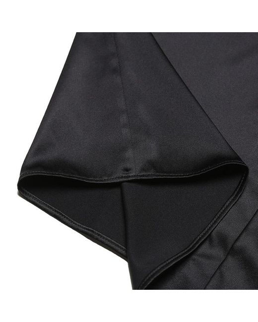 Emporio Armani Black Satin Shirt