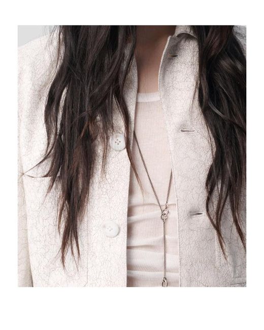 Ann Demeulemeester Multicolor Phae Cropped Cropped Jacket