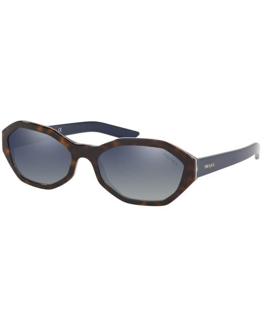 Prada White Full-Frame Sunglasses