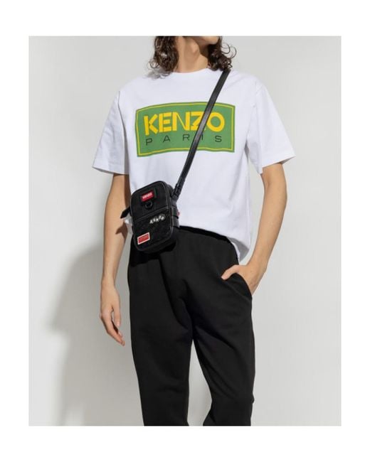 KENZO White Paris T-Shirt for men