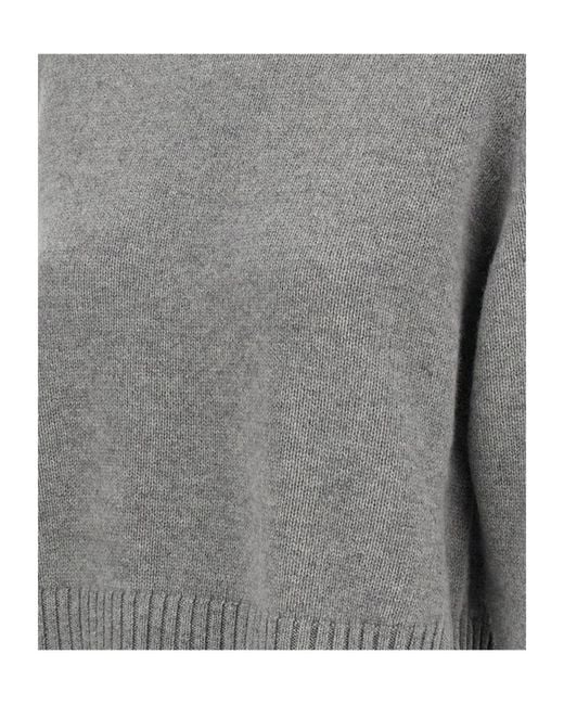 Extreme Cashmere Gray Crew-Neck Sweater
