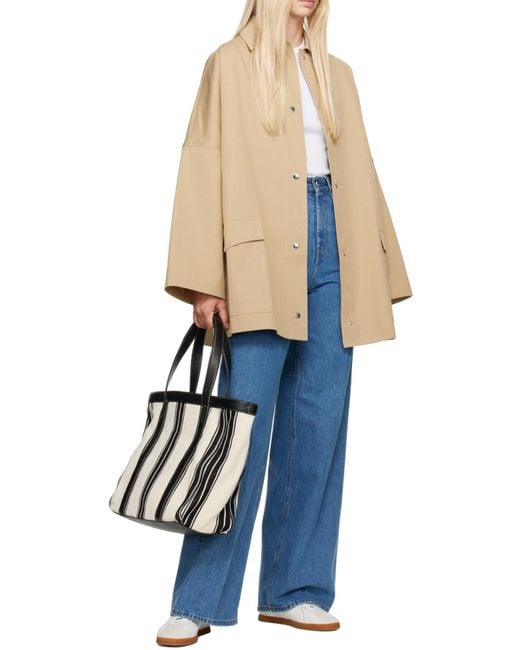 Totême Blue Totême High-Waist Wide-Leg Jeans