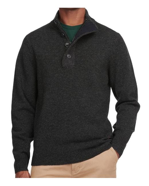 Barbour Black Sweaters for men