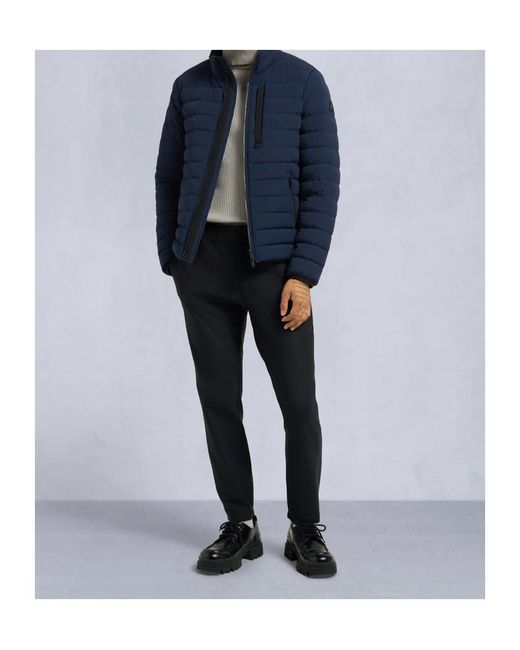 Moose Knuckles Blue Laki Jacket for men