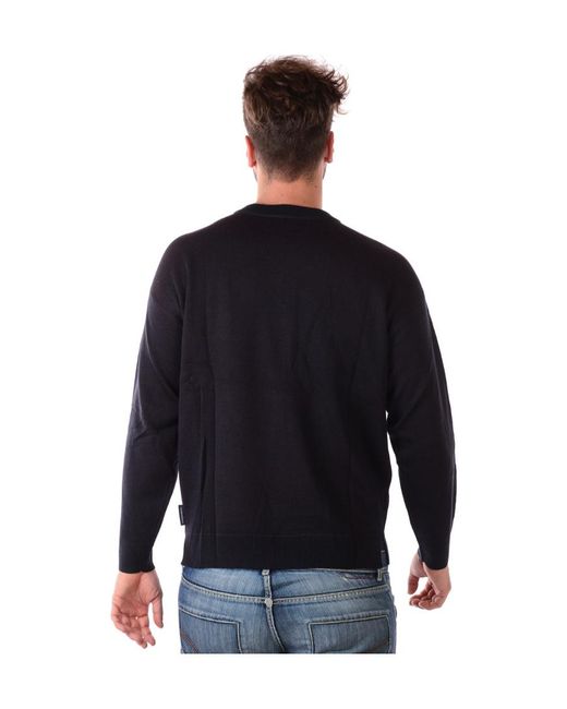 Emporio Armani Red Logo Sweater for men