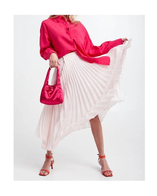 Samsøe & Samsøe Pink Button-Down Long-Sleeved Shirt