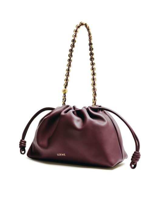 Loewe Brown Medium Flamenco Bag