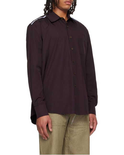 Our Legacy Brown Long Sleeve Shirt for men