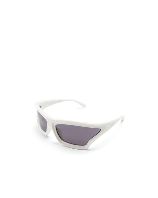 Loewe White Irregular X Paula's Ibiza Irregular Frame Sunglasses for men