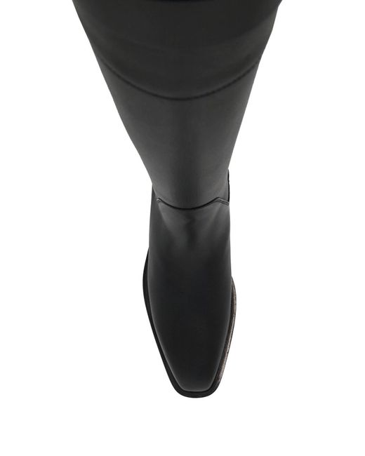 Ferragamo Black Ferragamo Roly Knee-High Boots