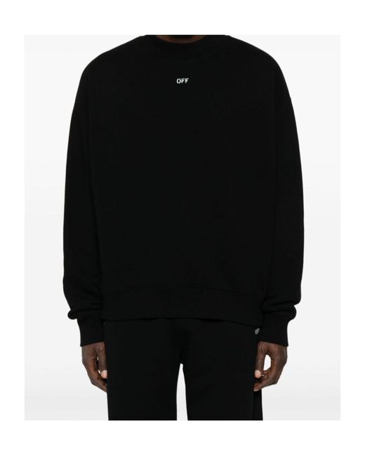 Off-White c/o Virgil Abloh Black Vibe Arrow Skate Crewneck Sweatshirt for men