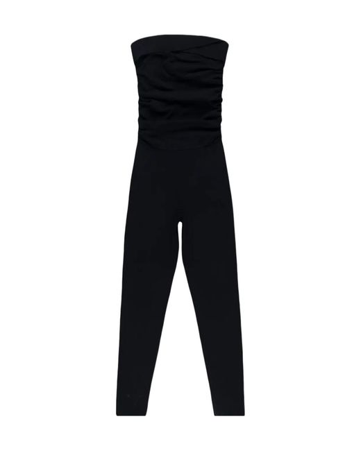 Khaite Blue Fitted One-Piece Jumpsuit