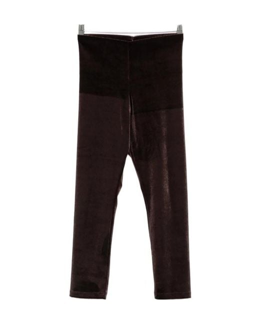 ANDAMANE Black Form-Fitting Casual Trousers