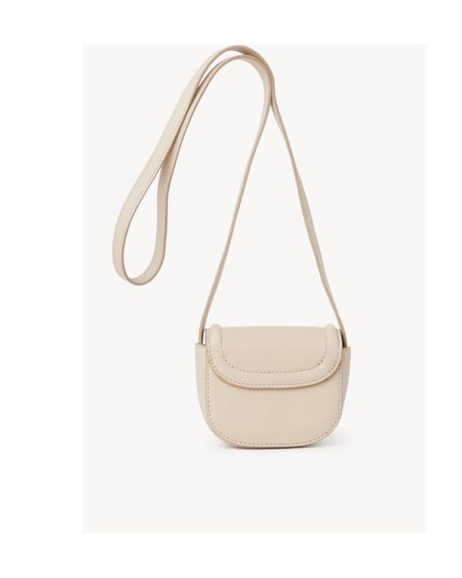 See By Chloé White Flip Shoulder Bag