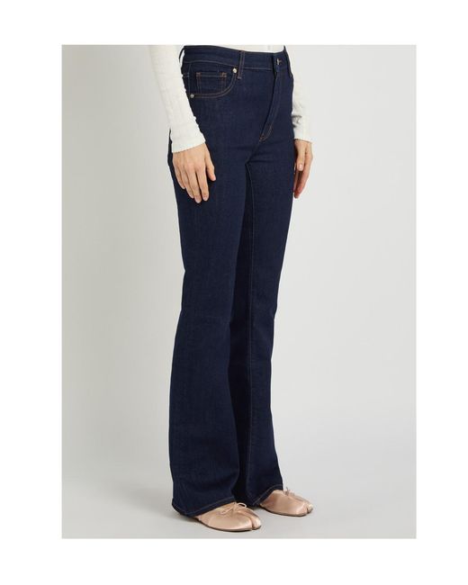 FRAME Blue The Reboot Boot-Leg Jeans