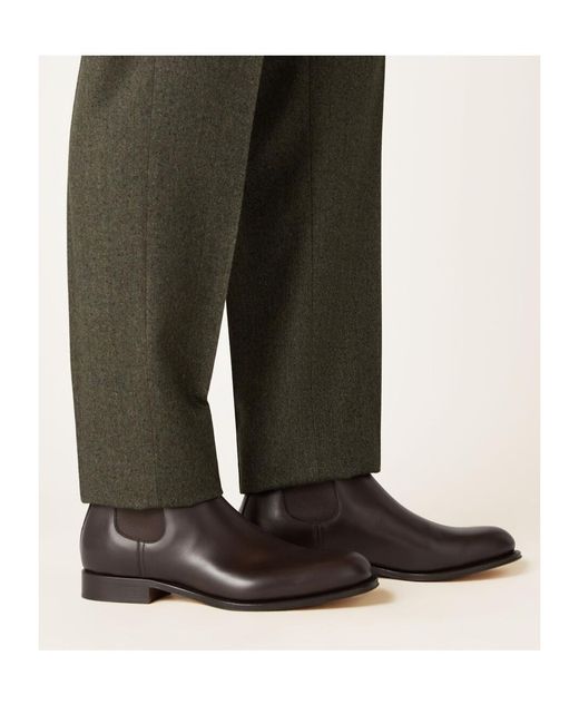 Loro Piana Brown Rory Walk Chelsea Boots for men