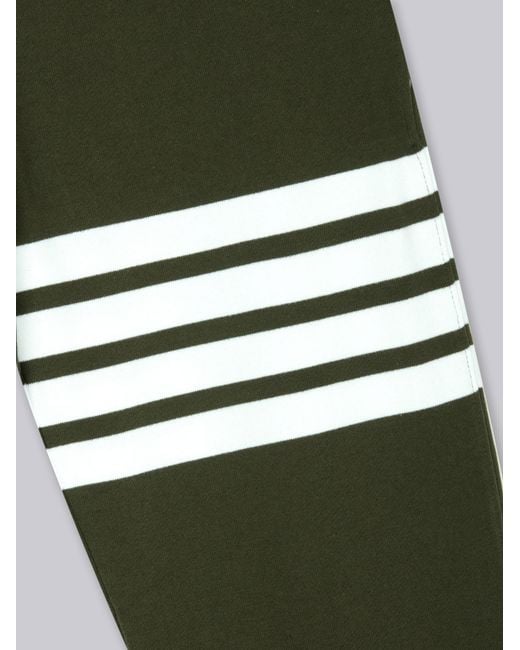 Thom Browne Black Logo Sweatpants for men