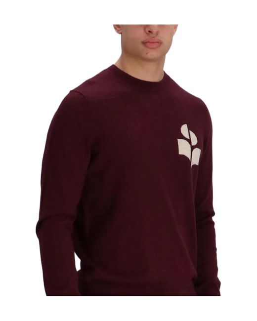 Isabel Marant Red Evans Sweater for men