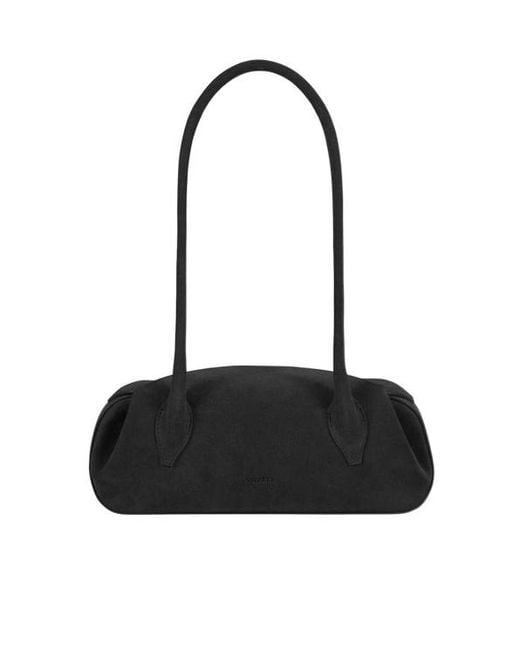 Yuzefi Black Oyster Mini Shoulder Bag