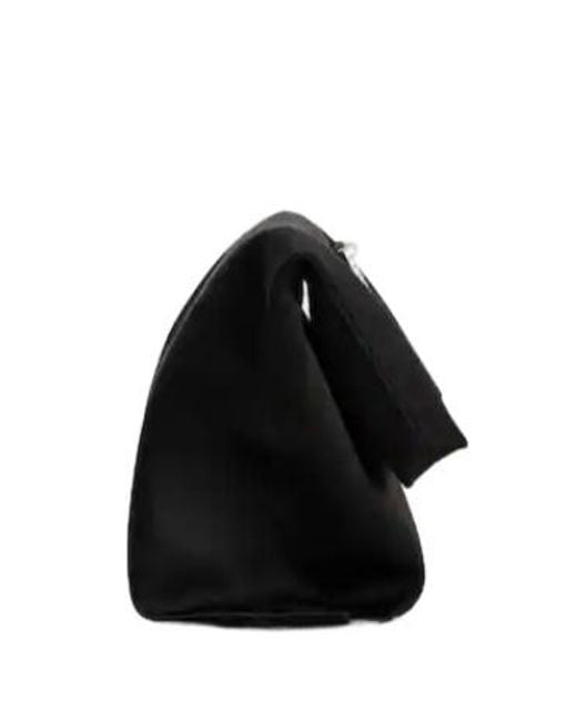 Roger Vivier Black Trompette Chain Clutch Bag
